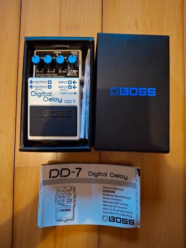 BOSS DD-7 Digital Delay stompbox, Muziek en Instrumenten, Effecten, Delay of Echo, Reverb, Ophalen of Verzenden