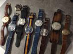 Montres mécaniques et automatiques, Handtassen en Accessoires, Horloges | Heren, Overige merken, Gebruikt, Staal, Polshorloge