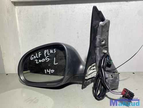 VW GOLF Plus Links grijs LA7T spiegel buitenspiegel 2004-201, Auto-onderdelen, Spiegels, Volkswagen, Gebruikt