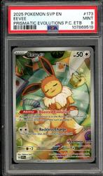 Eevee [Pokemon Center ETB Promo] PSA 9 - SVP173 - Promo 2025, Hobby en Vrije tijd, Verzamelkaartspellen | Pokémon, Ophalen of Verzenden