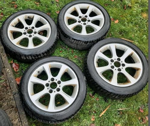 4 originele BMW 17 inch lichtmetalen velgen (5×120), Auto-onderdelen, Overige Auto-onderdelen, BMW, Gebruikt, Ophalen