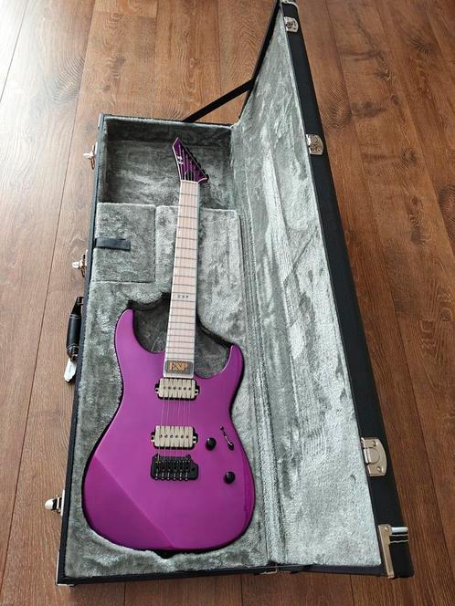 ESP E-II M-II HST P Voodoo Purple, Muziek en Instrumenten, Snaarinstrumenten | Gitaren | Elektrisch, Zo goed als nieuw, Solid body