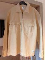 Nieuw ,niet gedragen Heren vest hemd met rits in jeansstof, Enlèvement ou Envoi, Neuf, Beige, Tour de cou 41/42 (L)