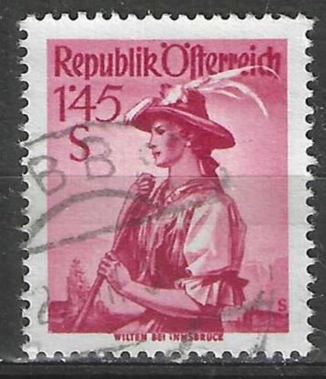 Oostenrijk 1951/1952 - Yvert 802 - Klederdrachten  (ST) beschikbaar voor biedingen