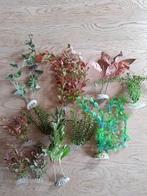 aquarium kunst planten, Ophalen of Verzenden, Gebruikt, Plant(en), Steen of Hout