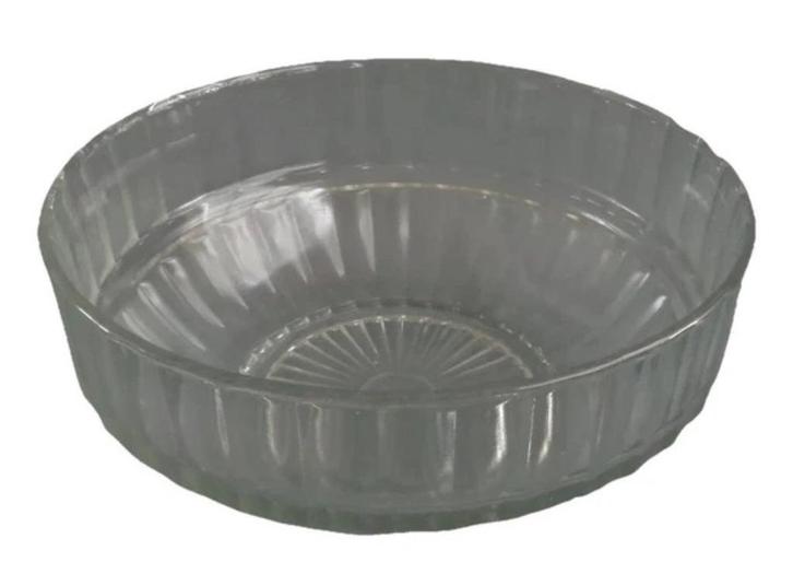 A.D. Copier Leerdam schaal glas helder 21x9cm vintage, Antiek en Kunst, Antiek | Glaswerk en Kristal, Verzenden