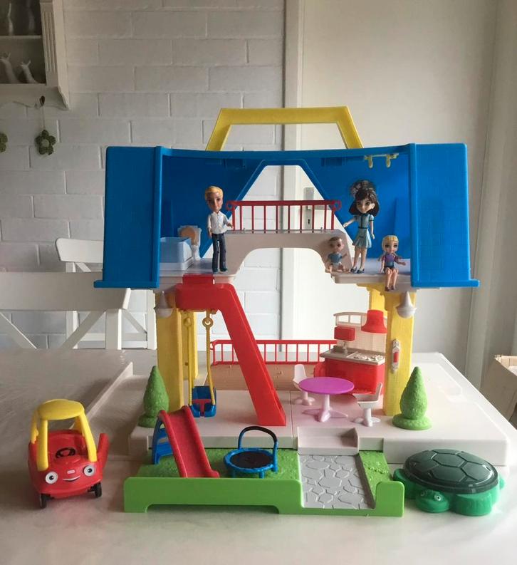 Little Tikes Place compleet,nieuwprijs 75€, Kinderen en Baby's, Speelgoed | Poppenhuizen, Zo goed als nieuw, Accessoires, Ophalen