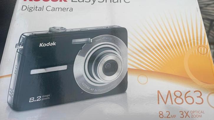 Kodak easyshare M863, Audio, Tv en Foto, Fotocamera's Digitaal, Gebruikt, Compact, Kodak, Minder dan 4 keer, Ophalen of Verzenden
