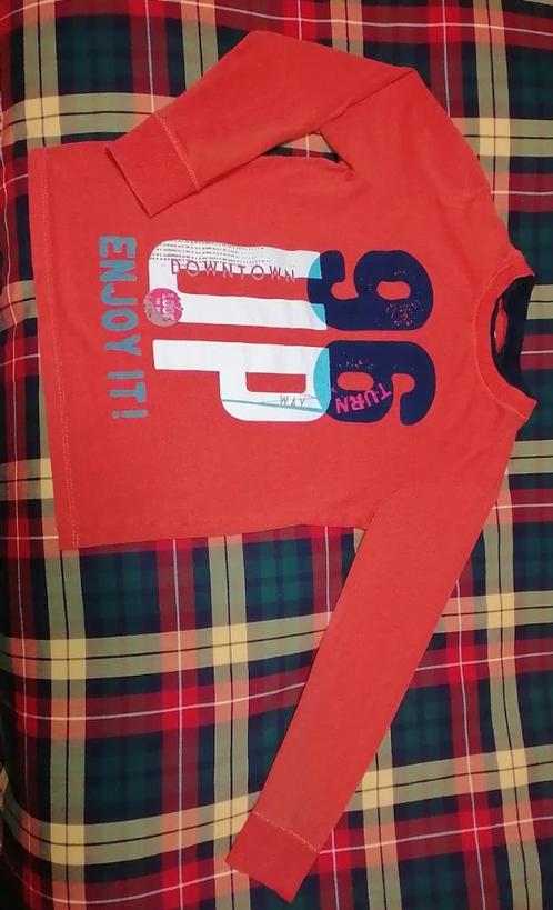 T-shirt manches longues orange 12 ans cm 150, Enfants & Bébés, Vêtements enfant | Taille 152, Utilisé, Garçon, Chemise ou À manches longues