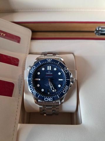 Omega Seamaster Diver 300M, Handtassen en Accessoires, Horloges | Heren, Staal, Staal, Polshorloge, Nieuw