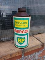 Boite BP Energol 2 temps 1 litre années 1950, Comme neuf, Enlèvement ou Envoi