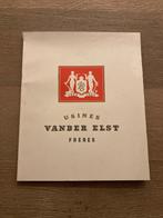 Usines VANDER ELST fréres (75 jaar jubilé), Verzamelen, Ophalen of Verzenden, Gebruikt, Overige typen