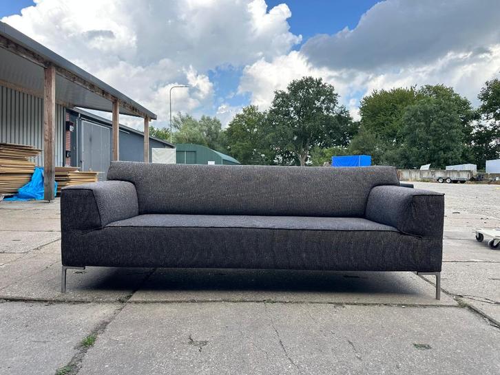 Design on Stock Bloq 3-Zits Bank Bruin – NP: €5.500, Huis en Inrichting, Zetels | Zetels, Zo goed als nieuw, Rechte bank, Tweepersoons