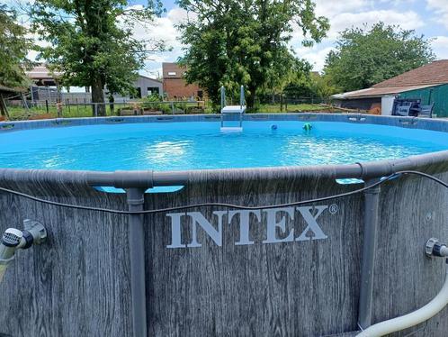 Intex zwembad + warmtepomp, Tuin en Terras, Zwembaden, Ophalen