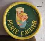 CAULIER metalen dienblad 32 cm, Verzamelen, Ophalen of Verzenden, Gebruikt, Reclamebord, Plaat of Schild