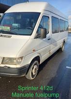 Sprinter 412d manual fuelpump, Auto's, Te koop, ABS, Bedrijf, Handgeschakeld