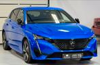 Peugeot 308 gt line 11/2021 44.000km   1.5hdi  75kw autom, Auto's, Automaat, 4 cilinders, Blauw, Alcantara