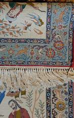 prachtige perzisch Picturaal Isfahan-tapijt, Huis en Inrichting, 100 tot 150 cm, 150 tot 200 cm, Rechthoekig, Zo goed als nieuw
