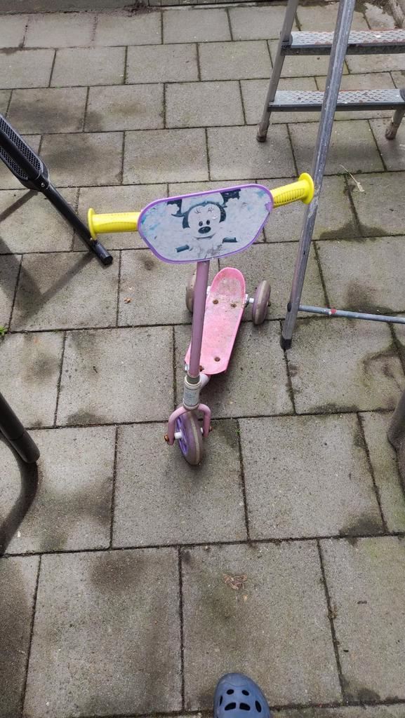 Minnie Mouse step, Fietsen en Brommers, Steps, Gebruikt, Gewone step, Ophalen of Verzenden