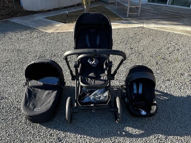 Ensemble complet CYBEX PRIAM 4, Enfants & Bébés, Poussettes & Combinaisons, Comme neuf, Poussette, Autres marques, Avec siège auto