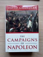 The Campaigns of Napoleon David Chandler hardcover, Ophalen of Verzenden, Zo goed als nieuw, Landmacht