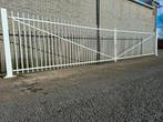 Grote dubbele openslaande poort van maarliefst 10m doorgang!, Tuin en Terras, Ophalen, Gebruikt, Draaipoort