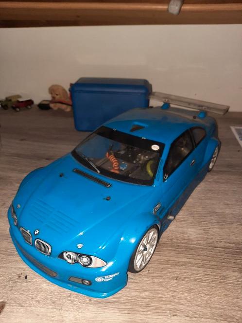 Thundertiger TS-4N nitro rc auto, Hobby en Vrije tijd, Modelbouw | Radiografisch | Auto's, Zo goed als nieuw, Nitro, Ophalen of Verzenden