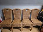 4 rotan stoelen, Huis en Inrichting, Stoelen, Ophalen