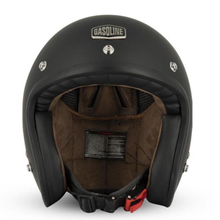 NIEUW Jet Cafe Racer S250 Matt Black MOTORHELM, Motoren, Kleding | Motorhelmen, Jethelm, Nieuw met kaartje, Verzenden