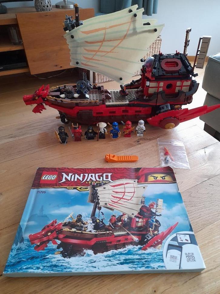 Lego ninjago Lecacy Destiny's Bounty 71705, Kinderen en Baby's, Speelgoed | Duplo en Lego, Zo goed als nieuw, Lego, Complete set
