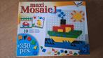 Mosaic, âge 5+, plaque, dessins et pièces (pas 350), Enlèvement, Utilisé