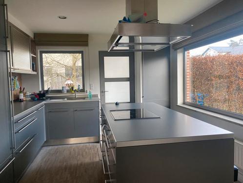 Bulthaup keuken van 2003, Huis en Inrichting, Keuken | Complete keukens, Gebruikt, Hoekkeuken, Grijs, Kunststof, Met kookeiland