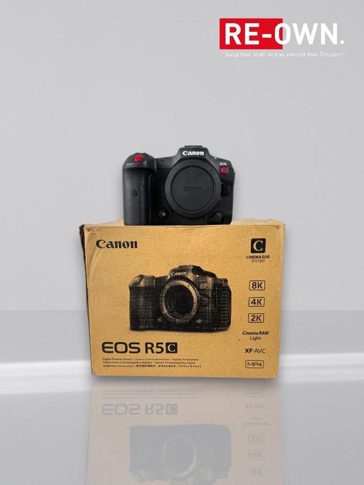 Canon Eos R5C / R5 C videocamera (topstaat + doos +garantie), Audio, Tv en Foto, Videocamera's Digitaal, Zo goed als nieuw, Camera