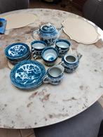 servies blauw wit, Huis en Inrichting, Keuken | Servies, Ophalen, Gebruikt, Keramiek, Overige typen