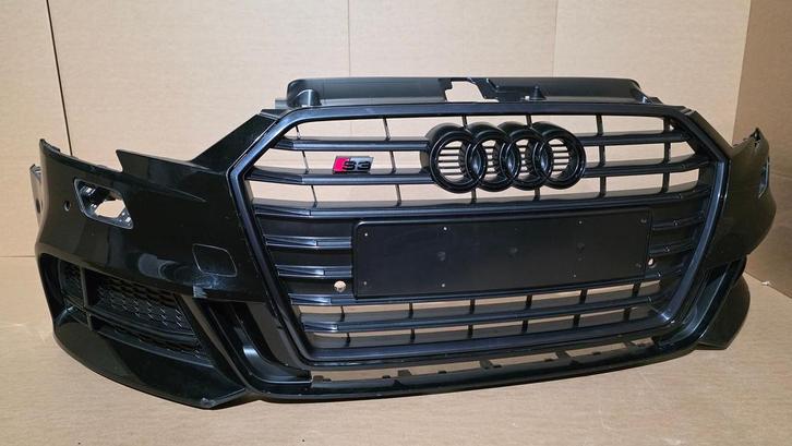 Voorbumper Audi A3 8V Facelift S3 6xPDC KLS bj.2017-2021 Org, Auto-onderdelen, Carrosserie, Bumper, Voor, Gebruikt, Herkomst onderdeel bekend