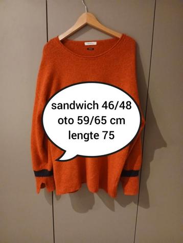 Trui sandwich 46/48  beschikbaar voor biedingen