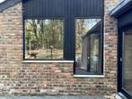 Houten raam - meranti, Doe-het-zelf en Bouw, Ophalen, Gebruikt, Gevelraam of Ruit, Dubbelglas