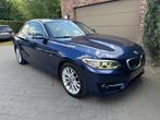 BMW Coupé 218iA Sport,GARANTIE,AIRCO,CRUISE,LED,NAVI,PDC,USB, 4 zetels, 2 Reeks, Blauw, Leder en Stof