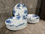 19 assiettes de Clochettes Nimy - clochettes bleues, Antiquités & Art, Antiquités | Services (vaisselle) pièces, Enlèvement