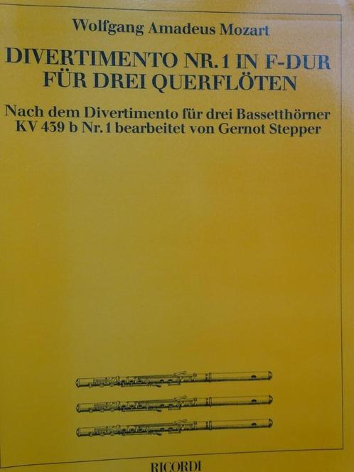 Bladmuziek 3 fluiten of meer 2 mooie boeken, Musique & Instruments, Partitions, Comme neuf, Autres genres, Classique, Piano, Orgue