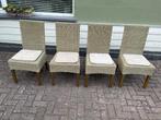 Eetkamerstoelen, Huis en Inrichting, Stoelen, Ophalen, Gebruikt, Bruin, Landelijk