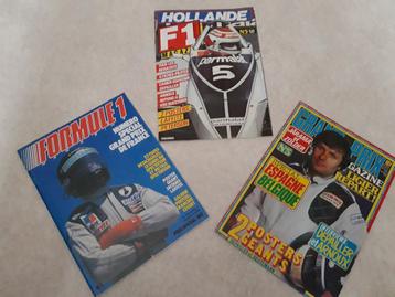 Vintage tijdschriften F1 beschikbaar voor biedingen