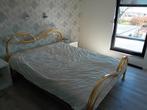 2 persoonsbed, Huis en Inrichting, Slaapkamer | Bedden, Ophalen, Gebruikt, Zwart, 160 cm