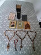 religieuse voorwerpen,misboek,paternosters,boekjes,enz..., Antiquités & Art, Enlèvement