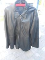 GILET EN CUIR COMME NEUF, PRIX AVANTAGEUX., Enlèvement, Comme neuf, Noir