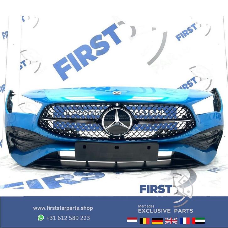 W118 CLA BUMPER FACELIFT A1188856303 AMG VOORBUMPER COMPLEET, Auto-onderdelen, Carrosserie, Bumper, Mercedes-Benz, Voor, Gebruikt