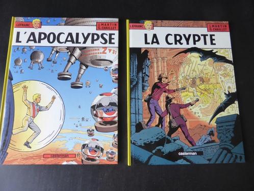 De avonturen van Lefranc, The Crypt+ The Apocalypse (e.o.), Boeken, Stripverhalen, Zo goed als nieuw, Meerdere stripboeken, Ophalen of Verzenden