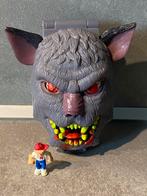 1993 Mighty Max Hounds Werewolf Horror Head Bluebird, Verzamelen, Verzenden, Gebruikt