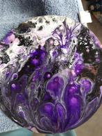 Peinture acrylique abstraite, Enlèvement