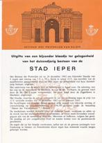 BELGIË - STAD IEPER 1000 JAAR (1962), Postzegels en Munten, Postzegels | Europa | België, Overig, Ophalen of Verzenden, Niet gestempeld